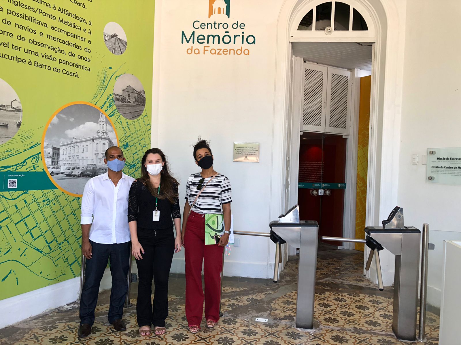 Visita do grupo de turistas de Recife-PE e Fortaleza-CE, no dia 1° de março