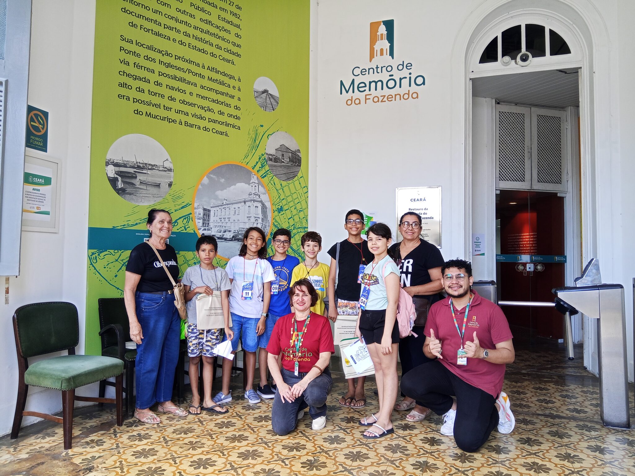 As crianças da Igreja Ebenézer nos visitaram, em 07 de julho,  por ocasião  de suas férias escolares.