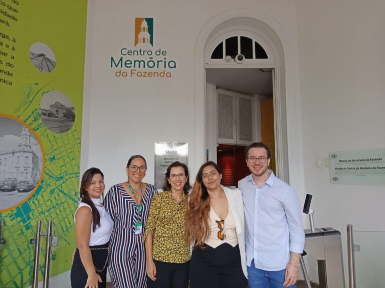 No dia 12 de agosto, o Centro de Memória da Fazenda recebeu a visita de uma equipe da Secretaria do Planejamento e Gestão (Seplag).