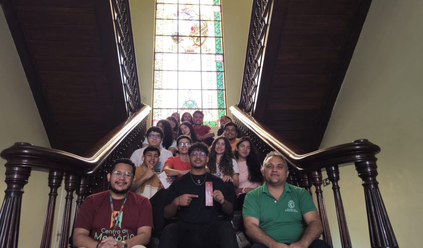 Os alunos da 1ª série da  EEMTI General Eudoro Corrêa visitaram o CM no dia 24 de abril, acompanhados pelo professor Francisco Adriano Queiroz.