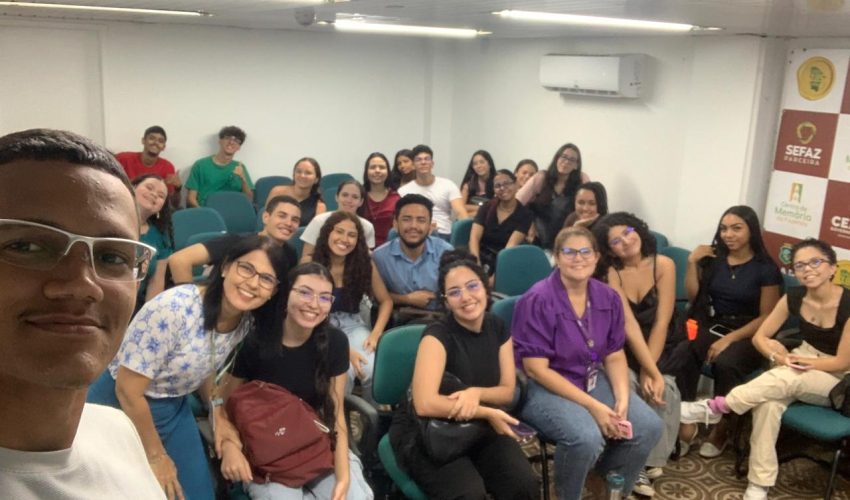 Na manhã do dia 01/06 recebemos visita do Centro de Integração Empresa-Escola com alunos e professora responsável Liana Novaes.