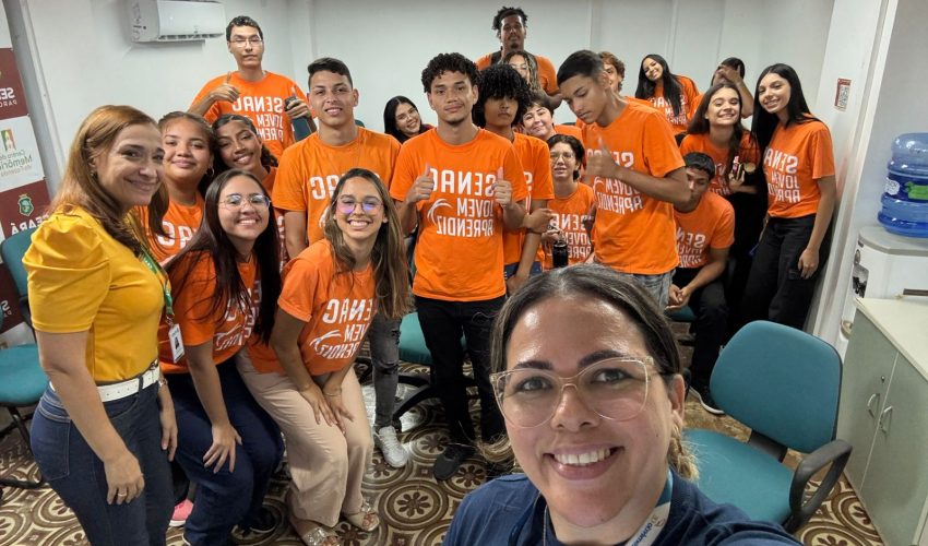 Na tarde do dia 22/06 recebemos visita de turma do Senac com alunos e professora responsável Valeska Paiva.