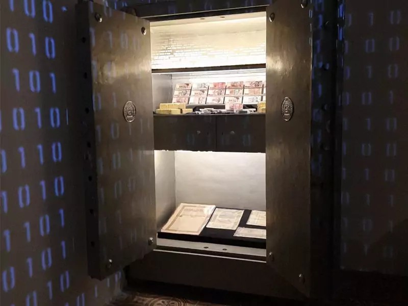 Exposição Notas de Memoria - Sala do Cofre